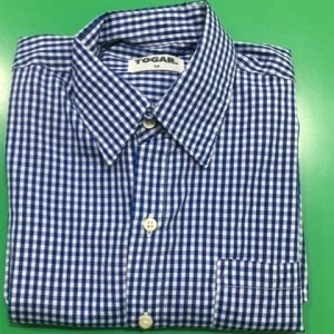 Camisa Azul de Cuadros OyM
